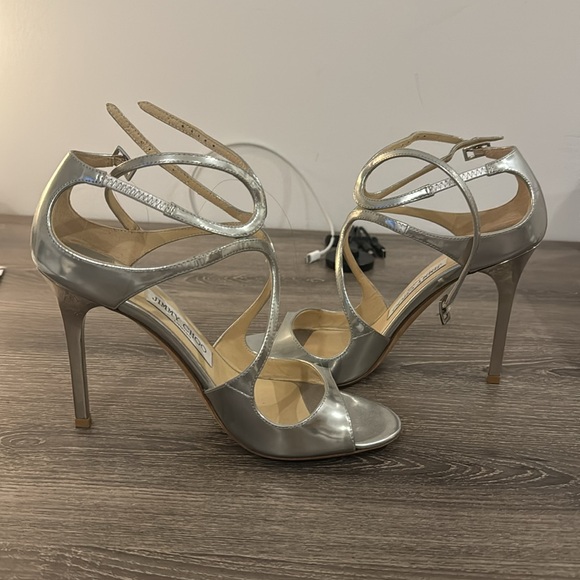 Jimmy choo silver lance 36.5 - Picture 5 of 6
